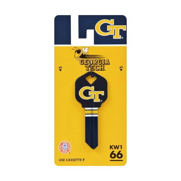 Hillman HILLMAN NCAA Kwikset/66 KW1 House/Office Key Blank 66 KW1 Single For Kwikset Locks - 89833