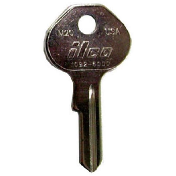 Dormakaba Kaba M17-1092C 0.25 x 3 in. Ilco Key Blank For Master Padlock; Pack Of 10 - 696294