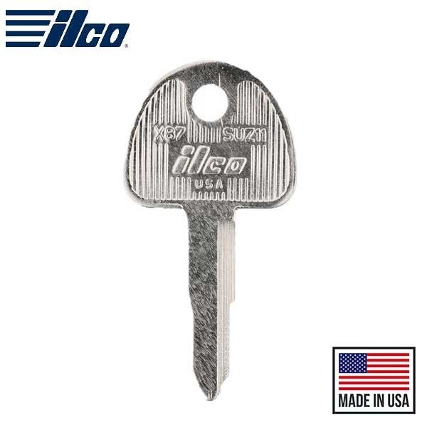 Ilco SUZ11 / X87 Suzuki Motorcycles Key Blank - ILCO-SUZ11
