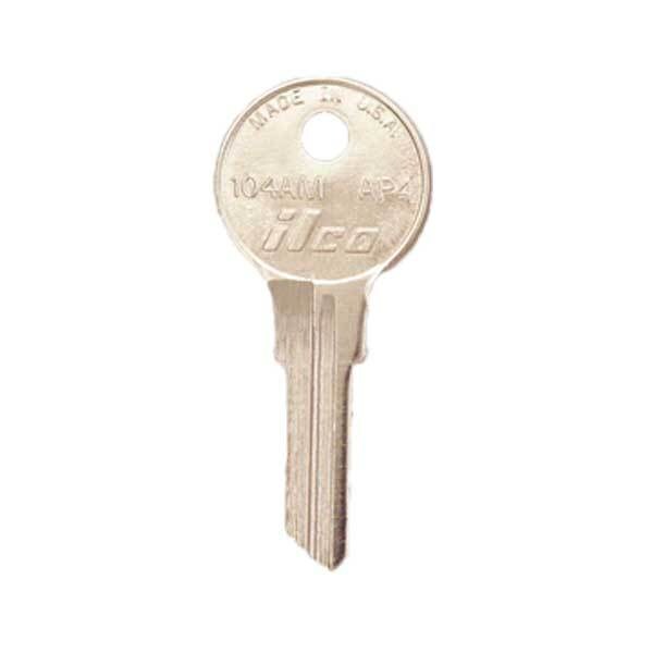 Ilco Ilco: Key Blanks, 104AM-AP4 CHICAGO (41A F41E) - ILCO-104AM-AP4