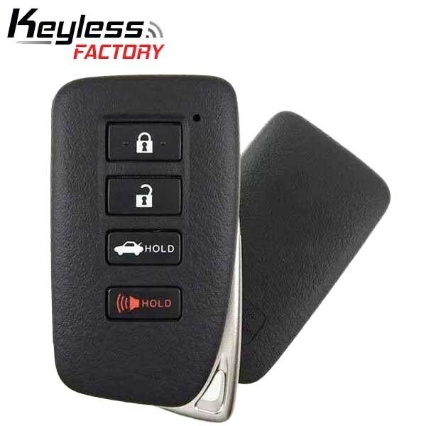Keyless Factory 2013-2019 Lexus / 4-Button Smart Key / PN89904-53651 / HYQ14FBA / AG Board - RSK-LEX-T42020