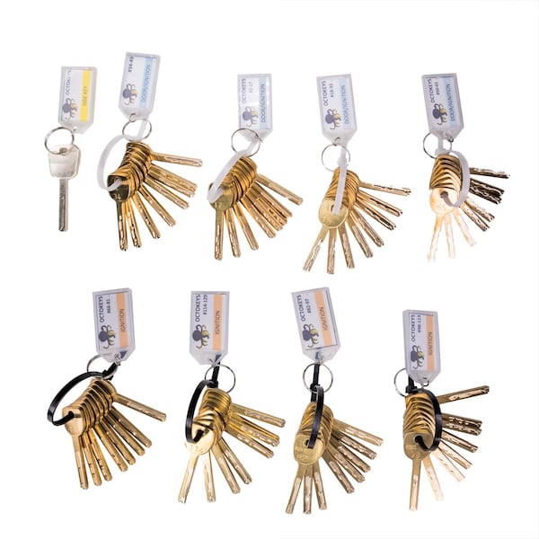 The Car Openers The Car Openers: GM 10 Cut Laser Key Origination System - Try Out Keys - TCO-OCTOKEYS