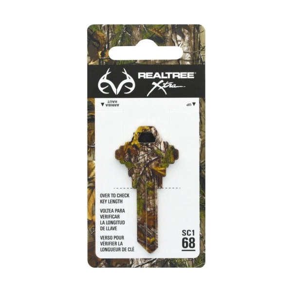 Hillman HILLMAN RealTree Green House/Office Universal Key Blank SC1 Single - 713158