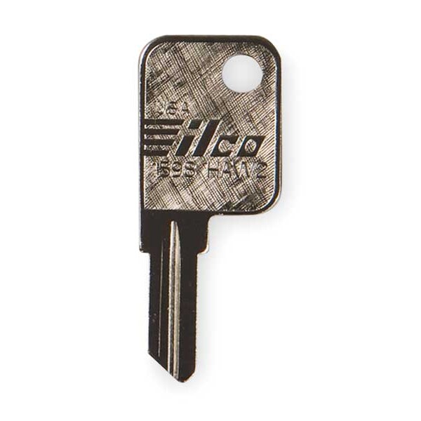 Kaba Ilco Key Blank, Brass, Hayworth Lock, PK10 - 1598-HAW2