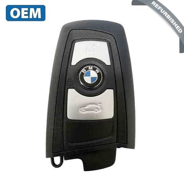 Bmw OEMREF 2013-2018 7 / 5 / 3 Series / 3-Button Smart Key / YGOHUF5767 / FEM / 433 Mhz - Black Trim - RSK-ULK370-BLACK