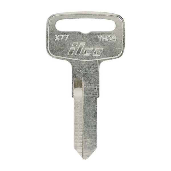 Hillman HILLMAN Traditional Key Motorcyle Universal Key Blank Double, PK10 - 86383