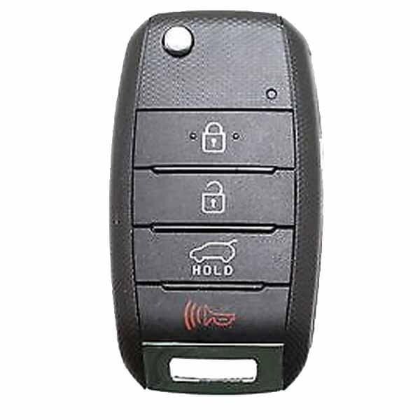 Oem REF: 2014-2019 Kia Soul / 4-Button Flip Key / w/ Hatch / Gen 2 PS / PN: 95430-B2100 / OSLOKA-87 - RFK-KIA036