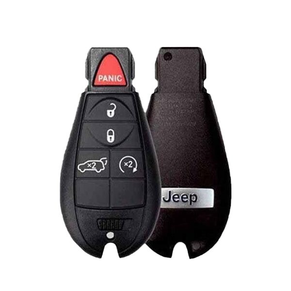 Oem NEW:  2011-2013 Jeep Grand Cherokee / 5-Button Keyless Go Fobik / PN: 56046735AG / IYZ-C01C (OE - RSK-JP-6735