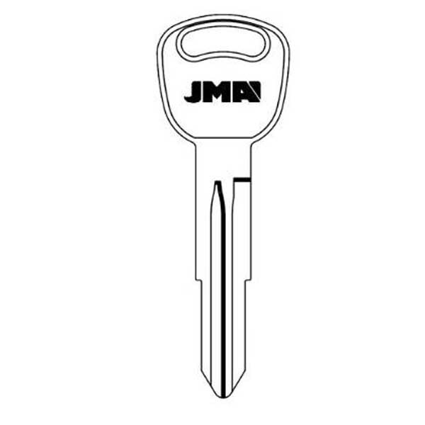 Jma JMA:KK5 / X269 Kia / Hyundai Metal Key - JMA-KI-6