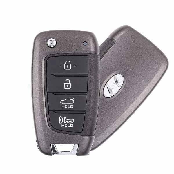 Oem OEM: REF: 2018-2020 Hyundai Accent / 4-Button Flip Key / PN: 95430-J0700 / NYOSYEC4TX1707 (HC 4BT) - RFK-HYU051