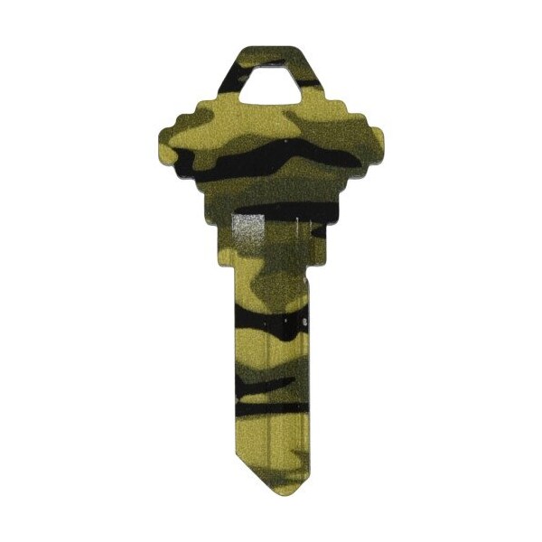 Hillman HILLMAN Wackey Camo House/Office Universal Key Blank SC1 Single - 89912
