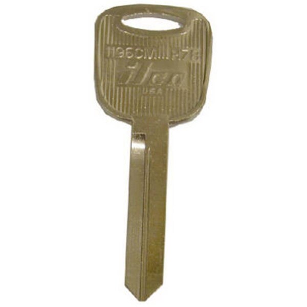 Dormakaba H78-1196CM 0.06 x 0.1 in. Ilco Master Key Blank For Ford, 10PK - 556495
