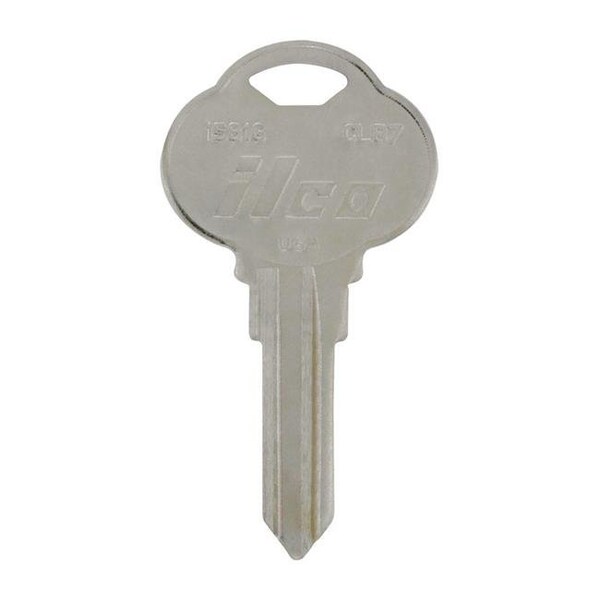 Hillman Hillman 5935226 KeyKrafter Automotive Universal Key Blank - 188 CLB7 Double Sided for Club Steering Wheel; Pack of 4 - 5935226