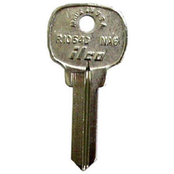 Dormakaba NA6-R1064D Key Blank For National Lockset 5 Pin, 10PK - 182485