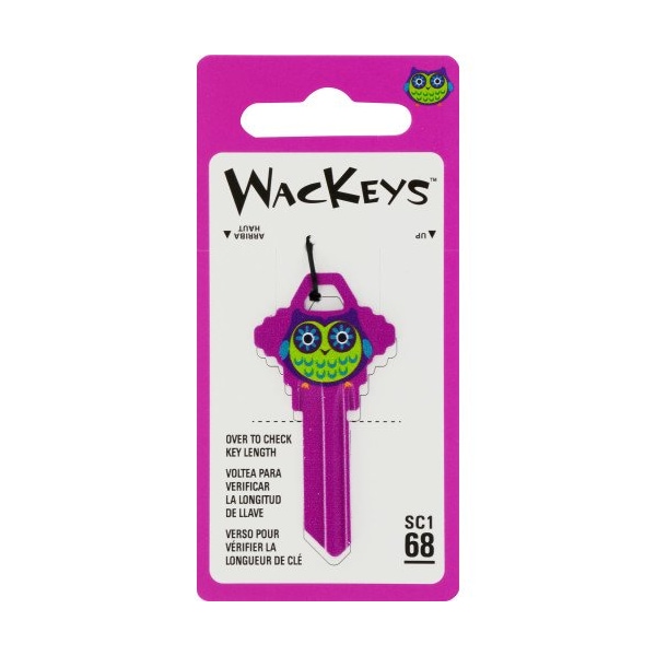 Hillman HILLMAN Wackey Owl House/Office Universal Key Blank SC1 Single - 88976