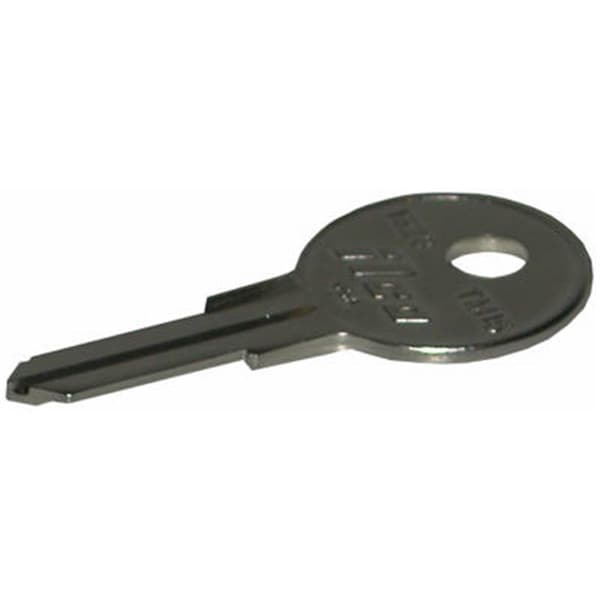 Dormakaba TM15 1 x 0.08 in. Ilco Nickel Plated Brass Trimark Locks Key Blank, 10PK - 788763
