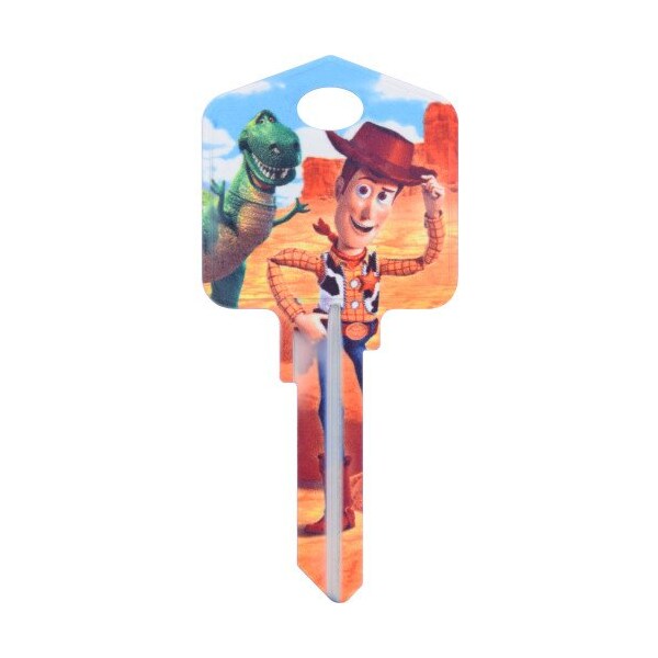 Hillman HILLMAN Disney Buzz/Woody House Key Blank 66/97 KW1/KW10 Single For Kwikset and Titan Locks - 87636