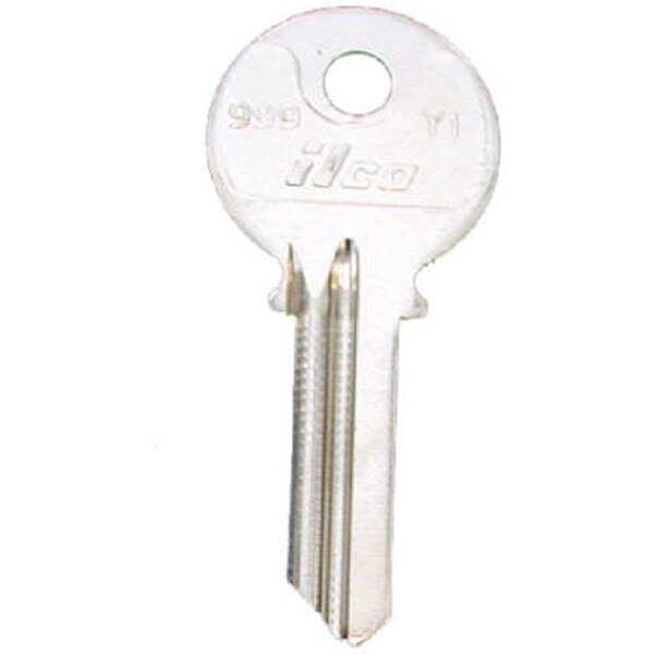 Homecare Products Y1-PC-ASSORTED Plastic Head Yale Key Blank, 5PK - HO589706