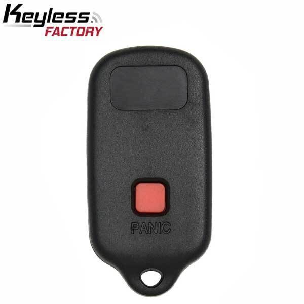 Keyless Factory KeylessFactory: Toyota 3 Button Remote BAB237131-056 - R-TOY-BAB