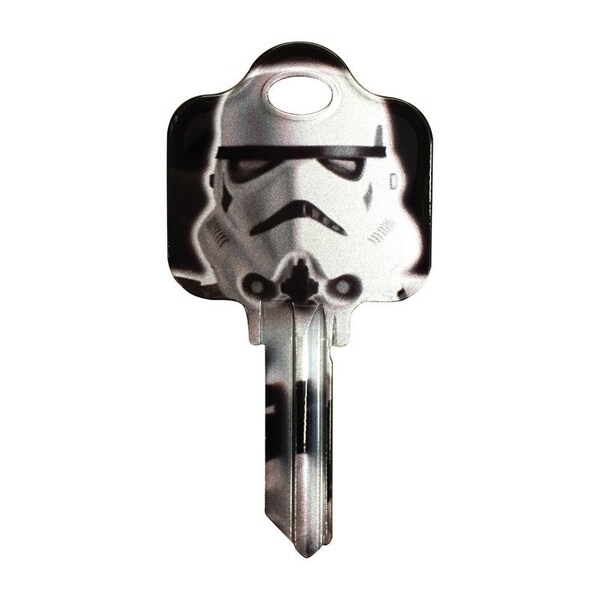 Hillman HILLMAN Star Wars Stormtrooper House/Padlock Universal Key Blank SC1 Single, PK5 - 94865