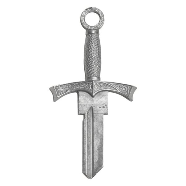 Key Shapes Lucky Line Forged Key Shapes Sword House Key Blank Double For KW1 - B301K