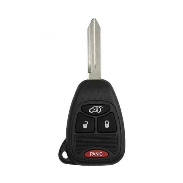 Keyless Factory 2004-2016 Chrysler Dodge Jeep / 4-Button Remote Head Key / OHT692427AA (RK-CHY-OHT-4 - RK-CHY-OHT-4