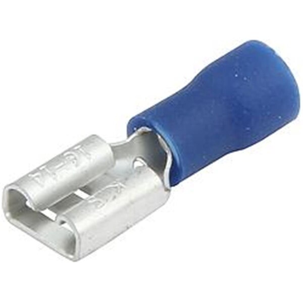 Terminal de hoja hembra aislado de calibre 16-14; Azul -0, 20PK - ALL76048