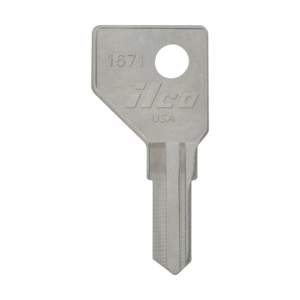 Hillman HILLMAN Traditional Key House/Office Key Blank 1671 Single For Harlock Locks - 84825