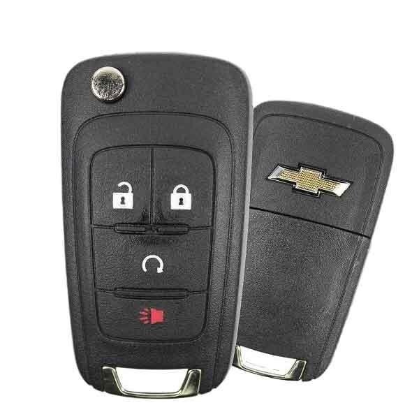 Oem OEM: REF: 2012 - 2019 Chevrolet Sonic / 4-Button Remote Flip Key / PN 13584829 / KR55WK50073 - RFK-ULK047