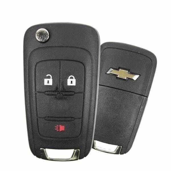 Oem OEM: REF: 2010-2018 Chevrolet / 3-Button Flip Key / PN: 5913598 / OHT01060512 - RFK-ULK024