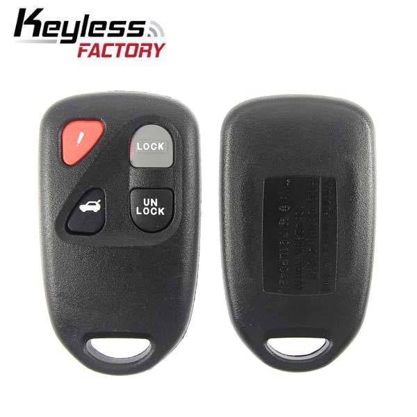 Keyless Factory Keyless Factory: Mazda Keyless Entry Remote Shell and Rubber Pad 4B - ORS-MAZ-KPU4
