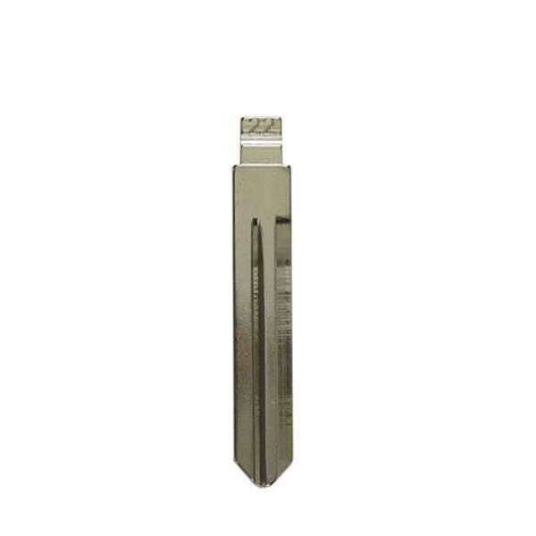 Keyless Factory KeylessFactory:  DA34 Flip Key Blade For Nissan - FKB-NIS-DA34