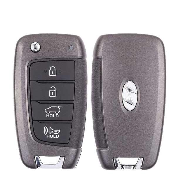 Oem OEM: NEW:   2018 Hyundai Kona / 4-Button Flip Key / PN: 95430J9500 / OSLOKA-450T (OS) - RFK-HY-J9500