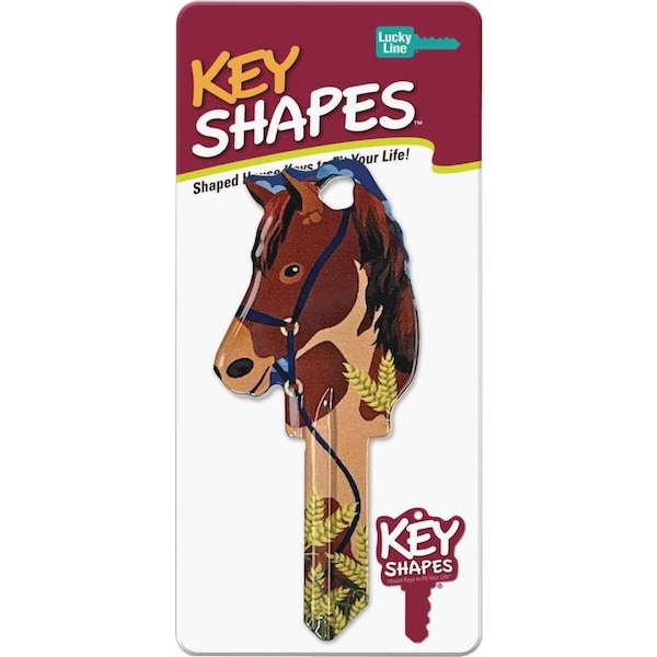 Lucky Line Horse Key Shapes Decorative House Key - SC1 - B149S