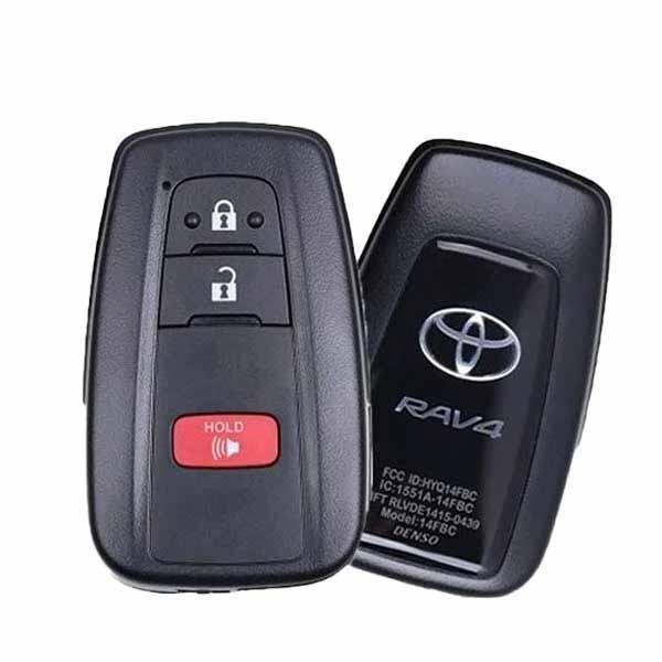 Oem OEM: REF: 2019 Toyota RAV4 / 3-Button Smart Key / PN: 8990H-0R010 / HYQ14FBC - RSK-TOY-RV43