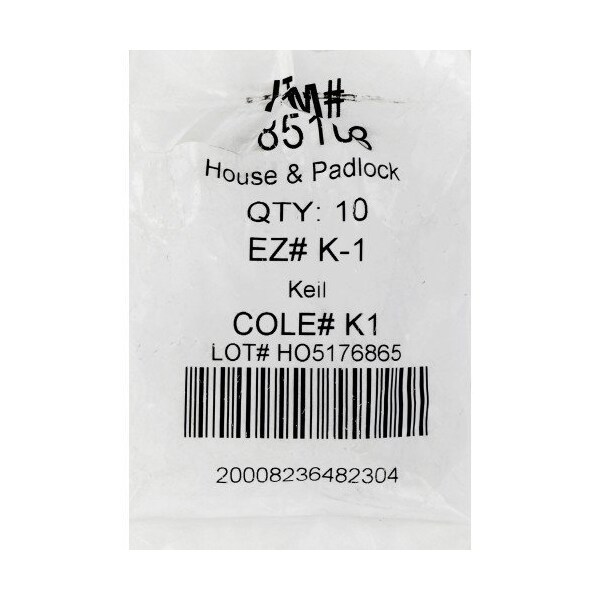 Hillman HILLMAN Traditional Key House/Office Universal Key Blank Single - 85108