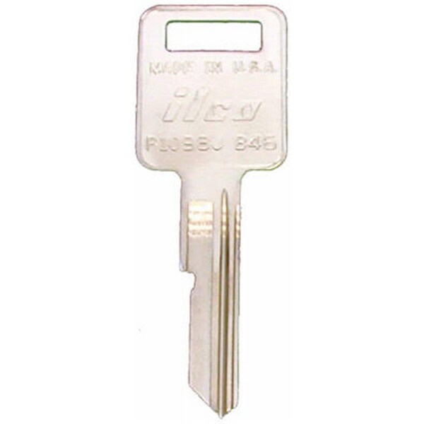 Dormakaba Key Blank A-Keyway For General Motors Ignitions, 10Pk - 182790