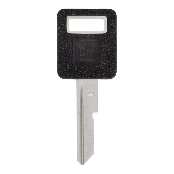 Hillman Automotive Universal Key Blank for Single Sided for GM - Case of 5; Silver - 5963863