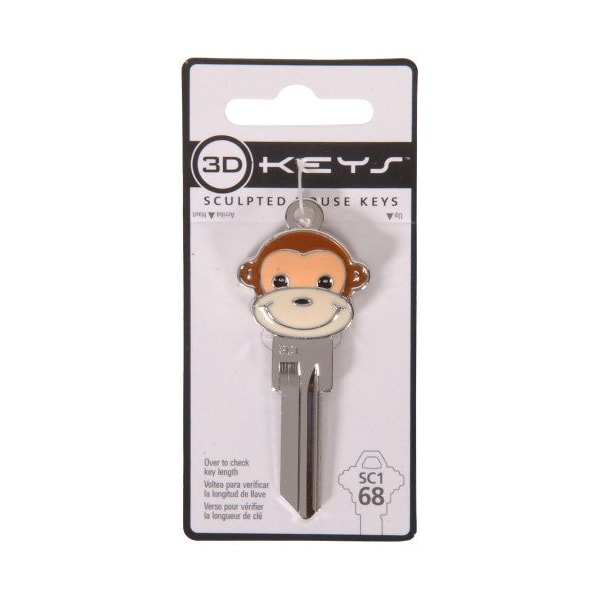 Hillman HILLMAN 3D Keys House/Office Universal Key Blank SC1 Single For Universal - 87519