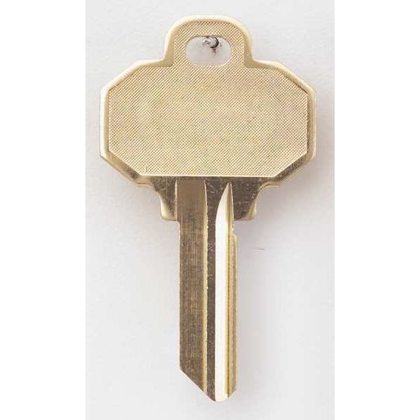 Kaba Ilco Key Blank, Nickle, Type BW2, 5 Pin, PK10 - 1510-BW2