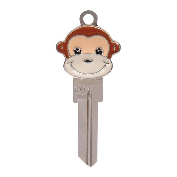 Hillman Hillman 5931720 3D Keys House & Office Blank Single Sided Universal Key for Universal - Pack of 4 - 5931720