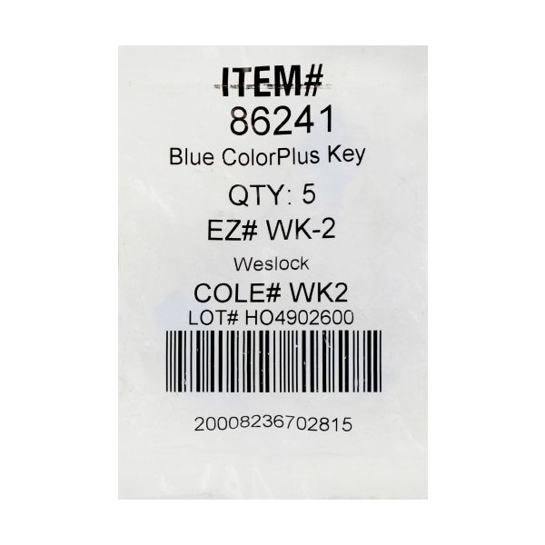 Hillman HILLMAN ColorPlus Traditional Key House/Office Key Blank Single - 86241