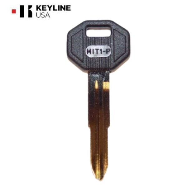 Keyline Keyline:MIT1-P Mitsubishi Metal Key - Plastic Head - KLN-BMIT1-P