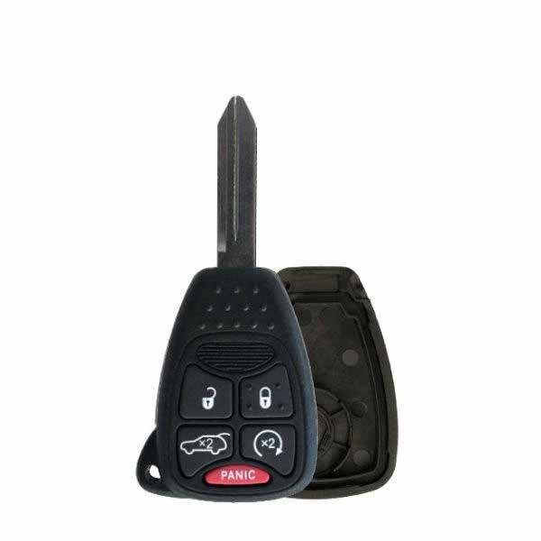 Keyless Factory KeylessFactory: UHShell: RUGGED 5 BUTTON REMOTE hEAD SHELL CHRYSLER DODGE JEEP OHT692427AA - RHS-CHY-085