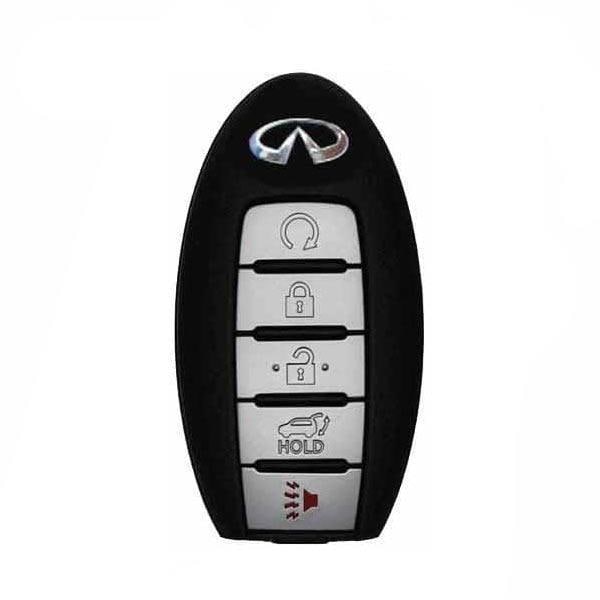 Oem REF:    2016-2018 Infinity QX60 / 5-Button Smart Key / PN: 285E3-9NF5A / KR5S180144014 (IC 204) - RSK-ULK204