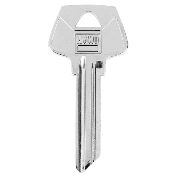 Hy-Ko Key Blank, Brass, Nickel-Plated, For: Sargent S48 Locks - 11010S48