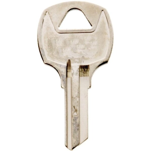 Hy-Ko Key Blank, Brass, Nickel, For: National Cabinet Locks - 11010RO3