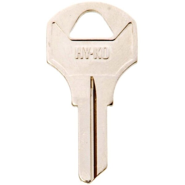 Hy-Ko Key Blank, Brass, Nickel, For: Corbin Russwin Cabinet, House Locks and Padlocks - 11010CO68