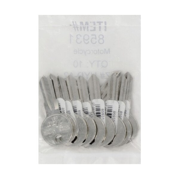 Hillman HILLMAN Traditional Key House/Office Universal Key Blank HYD-12 Double - 85931