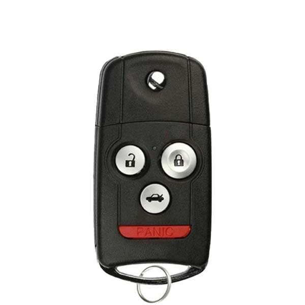 Keyless Factory KeylessFactory: Acura 4 BTN Remote Flip Key OUCG8D-439H-A - RK-AC-OUC-FLIP